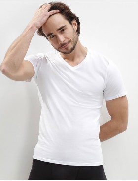 Футболка мужская в наборе (2 шт) Dim 0A6E белый, Цвет: белый/белый, Размеры: 2XL