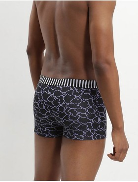 Набор мужских боксеров (3 шт) Dim 0C6D черный набивной/синий, Цвет: черный набивной/сини, Размеры: S, изображение 3