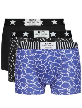 Набор мужских боксеров (3 шт) Dim 0C6D синий/черный/котильон, Цвет: синий/черный/котильо, Размеры: M, изображение 3