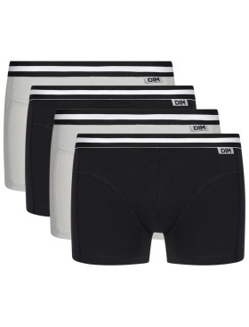 Трусы мужские боксеры набор (4 шт) Dim 6578/4 черный/серый, Цвет: черный/серый, Размеры: S, изображение 2