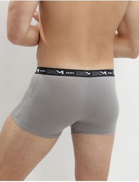 Набор мужских боксеров (3 шт) Dim 6596/3 белый/серый/черный, Цвет: белый/серый/черный, Размеры: M, изображение 3