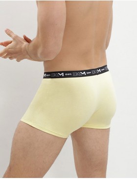 Набор мужских боксеров (3 шт) Dim 6596/3 лимонный/красный/серый, Цвет: лимонный/красный/сер, Размеры: S, изображение 3