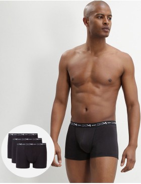 Набор мужских боксеров (3 шт) Dim 6596/3 черный, Цвет: черный, Размеры: M