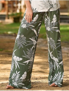 Комплект блуза со штанами Mia-Amore CASSANDRA 1876, Цвет: белый с оливковым, Размеры: L, изображение 5