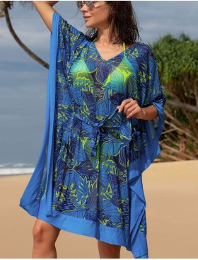 Туника свободного кроя Mia-Amore SARDINIA 7340, Цвет: синий, Размеры: S/M