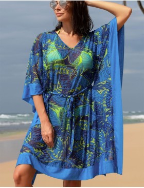 Туника свободного кроя Mia-Amore SARDINIA 7340, Цвет: синий, Размеры: S/M, изображение 4