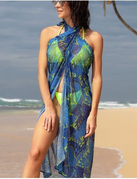 Накидка на купальник Mia-Amore SARDINIA 7345, Цвет: синий, Размеры: L/XL