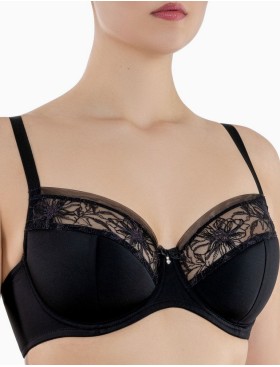 Бюстгальтер с полумягкой чашкой Senselle ALLURE 1120092 черный, Цвет: черный, Размеры: 90C