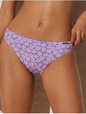 Низ купальника с цветочным узором Ysabel Mora 82059 LITTLE FLORECITAS, Цвет: сиреневый, Размеры: L