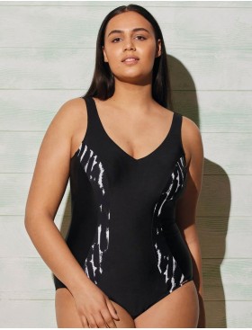 Купальник сплошной Ysabel Mora 82230 JASPED, Цвет: черный/белый, Размеры: 80B