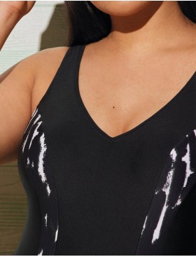 Купальник сплошной Ysabel Mora 82230 JASPED, Цвет: черный/белый, Размеры: 80B, изображение 3