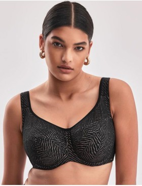 Бюстгальтер с мягкой чашкой Alles CELESTE M черный, Цвет: черный, Размеры: 70L, изображение 3