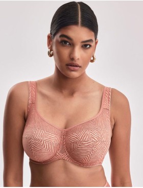 Бюстгальтер с мягкой чашкой Alles CELESTE M лососевый, Цвет: лососевый, Размеры: 70L, изображение 3