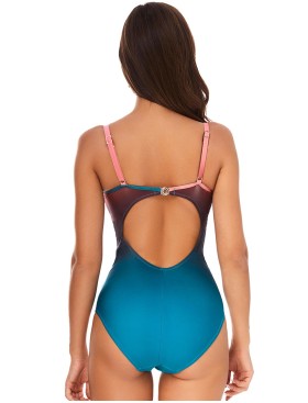 Купальник с формованной чашкой Ewlon K.7243, Цвет: мульти, Размеры: S, изображение 3