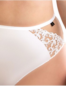 Высокие женские трусы Kris Line YES high waist, Цвет: белый, Размеры: M, изображение 3