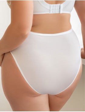 Высокие женские трусы Kris Line YES high waist, Цвет: белый, Размеры: M, изображение 2