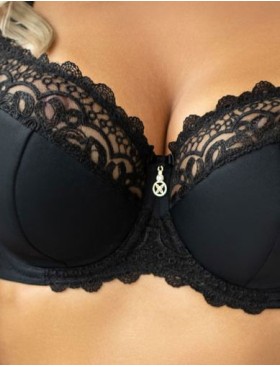 Бюстгальтер полумягкий Kris Line BETTY semi-soft side support черный, Цвет: черный, Размеры: 75H, изображение 4