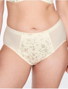 Высокие трусы слипы Naturana 0063 шампань, Цвет: шампань, Размеры: L