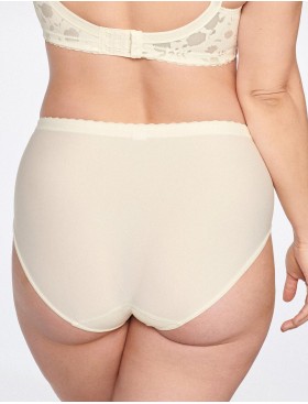 Высокие трусы слипы Naturana 0063 шампань, Цвет: шампань, Размеры: L, изображение 2