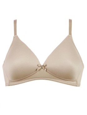 Формованный бюстгальтер без косточек Naturana 5166 светло-бежевый, Цвет: светло-бежевый, Размеры: 80A, изображение 3