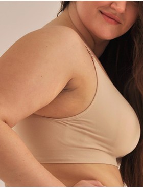 Топ со съемными вкладышами MY BR364PS nudo, Цвет: телесный, Размеры: 3XL, изображение 3