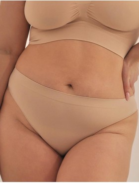 Трусы бразилиана MY SL442PS nudo, Цвет: телесный, Размеры: 3XL