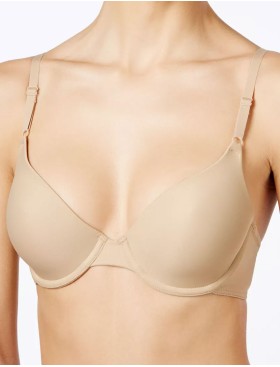 Бюстгальтер формованный гладкий Maidenform 7959 бежевый, Цвет: бежевый, Размеры: 70E