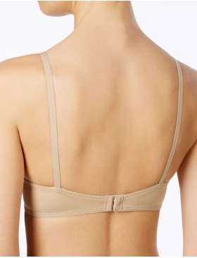 Бюстгальтер формованный гладкий Maidenform 7959 бежевый, Цвет: бежевый, Размеры: 70E, изображение 6