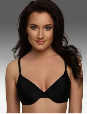 Бюстгальтер формованный гладкий Maidenform 7959 черный, Цвет: черный, Размеры: 75B, изображение 2