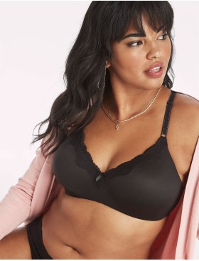 Формованный бюстгальтер без косточек Maidenform 9456 черный/бежевый, Цвет: черный/бежевый, Размеры: 70A, изображение 3