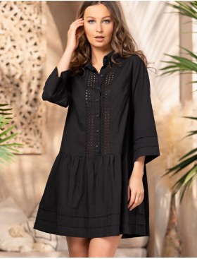 Туника из хлопка Mia-Amore ROCHELLE 1610 черный, Цвет: черный, Размеры: S