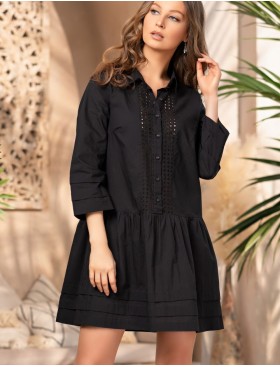 Туника из хлопка Mia-Amore ROCHELLE 1610 черный, Цвет: черный, Размеры: S, изображение 4