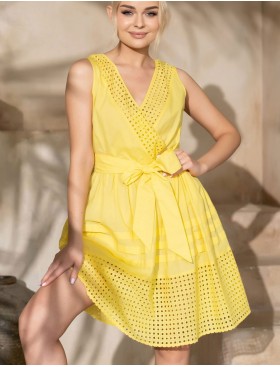 Сарафан из хлопка Mia-Amore ROCHELLE 1611 лимонный, Цвет: лимонный, Размеры: M