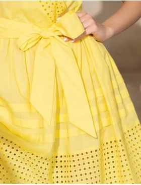 Сарафан из хлопка Mia-Amore ROCHELLE 1611 лимонный, Цвет: лимонный, Размеры: M, изображение 6