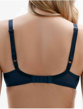 Бюстгальтер балконет мягкий Milavitsa 127640 синий топаз/нюд, Цвет: синий топаз/нюд, Размеры: 85D, изображение 2