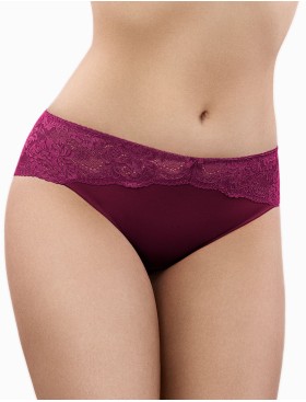 Трусы слипы Senselle SUMMER ROSE LACE 2010052 бургундское вино, Цвет: бургундское вино, Размеры: S