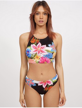 Пляжный топ UNICONF CBB294 DREAMY GARDEN, Цвет: черный, Размеры: M, изображение 3