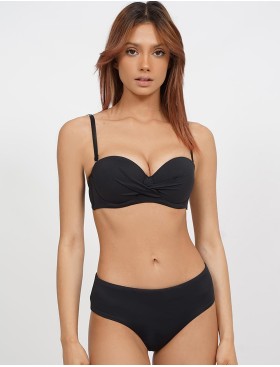 Черный пляжный бюстгальтер UNICONF CBS313 YOUNG SUMMER, Цвет: черный, Размеры: 70C, изображение 3
