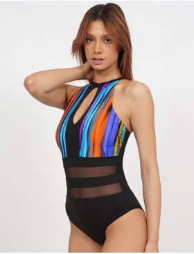 Совместный купальник UNICONF CBI329 SIMPHONY OF COLOURS, Цвет: черный, Размеры: S, изображение 3