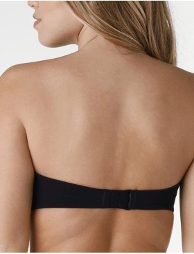 Гладкий бюстгальтер без бретелей Wonderbra W032D черный, Цвет: черный, Размеры: 90B, изображение 2