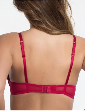 Бюстгальтер пуш-ап Wonderbra W06S9 вишня, Цвет: вишня, Размеры: 75F, изображение 2