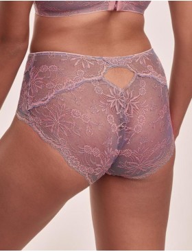 Высокие кружевные трусы Alles MADERA classic, Цвет: сиреневый, Размеры: M, изображение 2