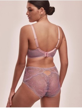 Кружевной бюстгальтер с поролоном Alles MADERA U/W, Цвет: сиреневый, Размеры: 90B, изображение 6