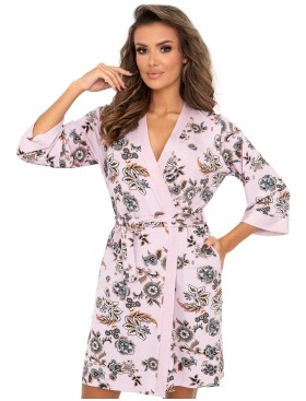 Халат с запахом Donna AISHA dressing gown, Цвет: розовый, Размеры: L