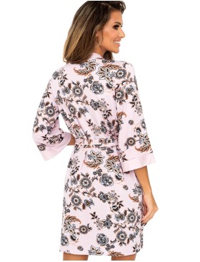 Халат с запахом Donna AISHA dressing gown, Цвет: розовый, Размеры: L, изображение 2