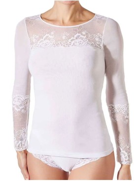 Кофта с длинным рукавом Janira GRETA 1045121 blanco, Цвет: blanco (белый), Размеры: M