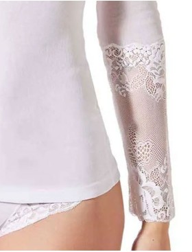 Кофта с длинным рукавом Janira GRETA 1045121 blanco, Цвет: blanco (белый), Размеры: M, изображение 4