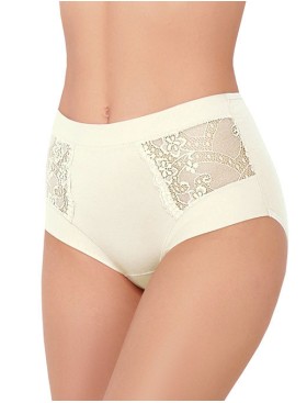 Трусы макси хлопковые Janira CHARM COTTON MAXI 1032138 nacar, Цвет: nacar (крем), Размеры: L