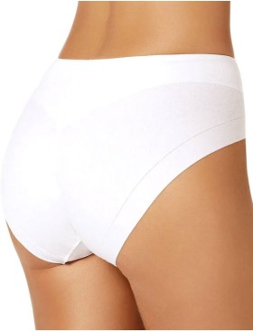 Хлопковые трусы-миди с утяжкой Janira SHAPE COTTON BAND 1032076 blanco, Цвет: blanco (белый), Размеры: XL, изображение 2