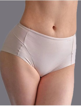 Хлопковые трусы-миди с утяжкой Janira SHAPE COTTON BAND 1032076 dune, Цвет: dune (песочный), Размеры: XL